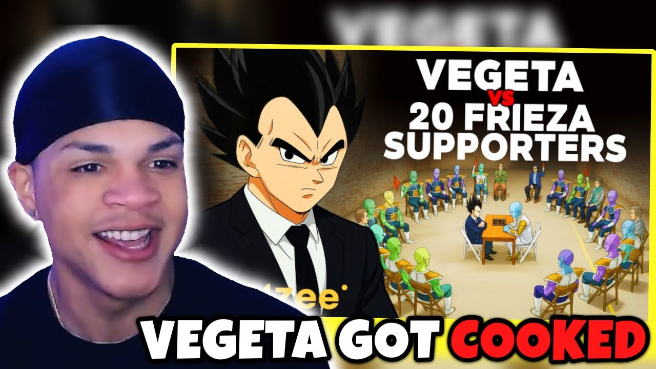 1 Saiyan vs 20 Frieza Supporters (Jubilee Parody) REACTION!!