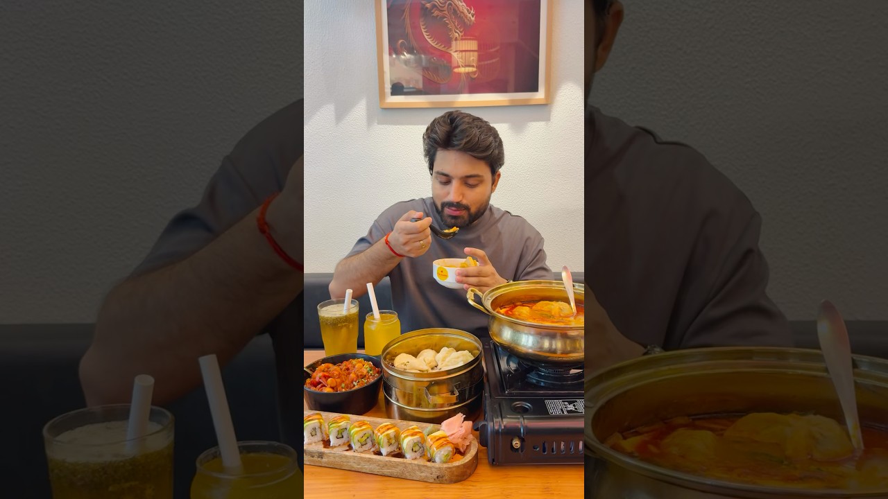 Delhi’s first Korean Hotpot -1800₹ ka | Kalsang, CP