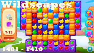 Wildscapes Level 1401 - 1410 HD Walkthrough | 3 - match game | gameplay | android | ios | pc | app