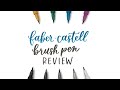 Faber Castell Pitt Artist brush pen review