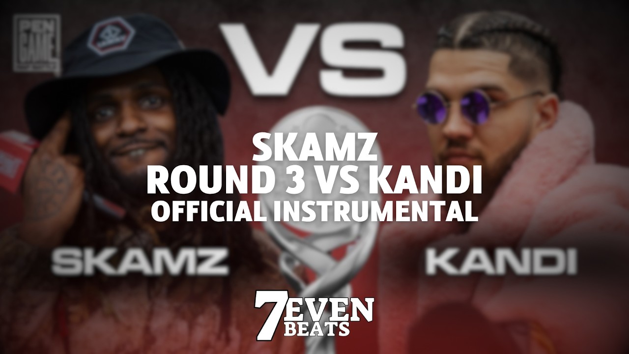 Skampz Rapper Skamz | Round 3 vs Kandi | Official Instrumental | PenGame Rap Battle ...