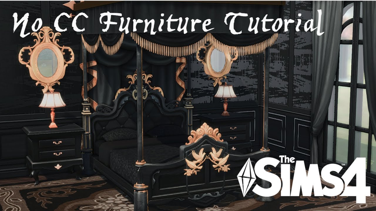 Functional Custom Furniture | No CC | The Sims 4 Tutorial | TOOL Mod ...