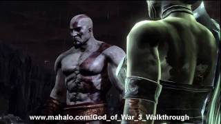 God of War III Walkthrough - Zeus Boss Fight Part 4 HD