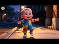 Quiet Evening Walk 🌙 | Calm Bedtime Song for Kids | Relaxing Toddler Sleep Rhyme