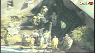Raw Video: Small Plane Crash