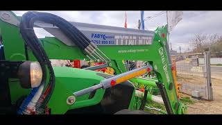 Tractor Deutz Fahr cu IncarcatorFrontal  Metal Technic la Faby Concept utilaje-tractor.ro  075299912