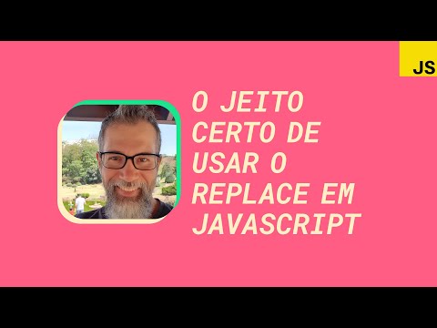 O jeito certo de usar o método replace em JavaScript #cortes