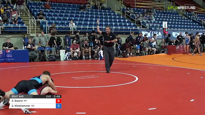 Junior FS 138 Consi of 64 #1 - Corey Swartz (NY) v...