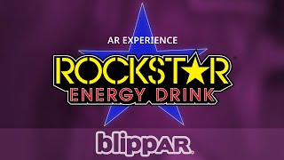 ROCKSTAR Energy Drink - Blippar Augmented Reality Experience
