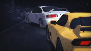 FD3S vs DC2 Integra (Keisuke vs Smiley)