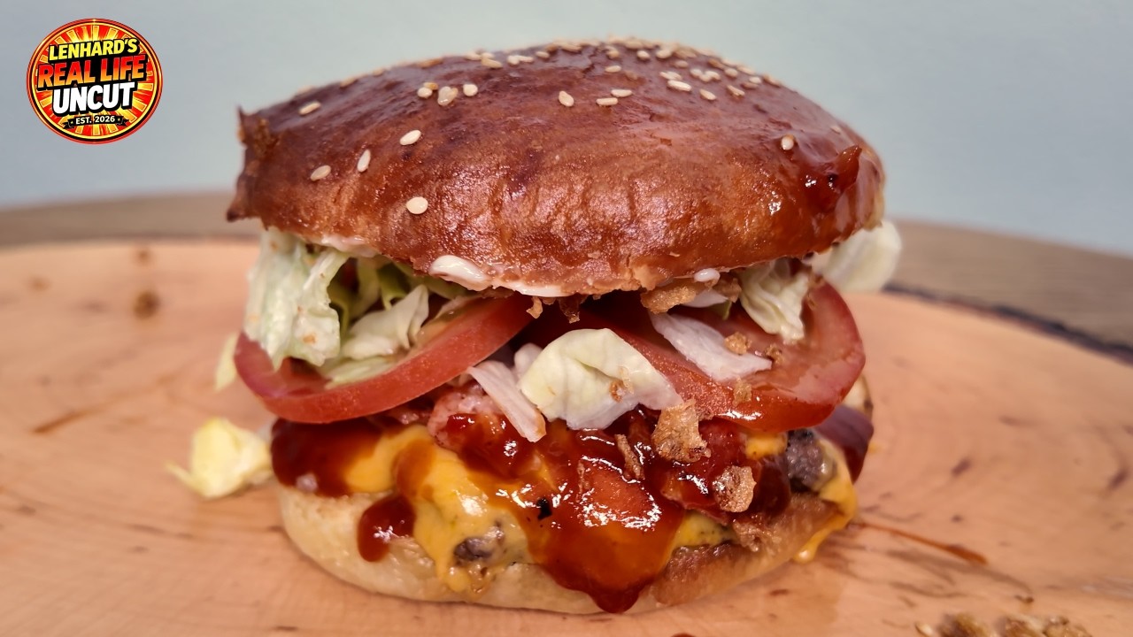 Louisiana BBQ Smash Burger – die Soße ist Endlevel! 🍔🔥