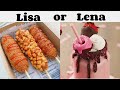 Lisa Or Lena - Choices - Sweet Food Vs Spicy Food Edition - Aesthetic World. #lisaandlena