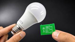 Only 1% of People Know This CAPACITOR Secret! Just Connect an LED Bulb and Be Amazed! 😱
