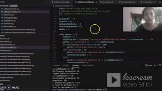 python "ejercicios basicos"¡como sacar calificaciones!