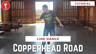 Copperhead Road - Line Dance Tutorial🤠