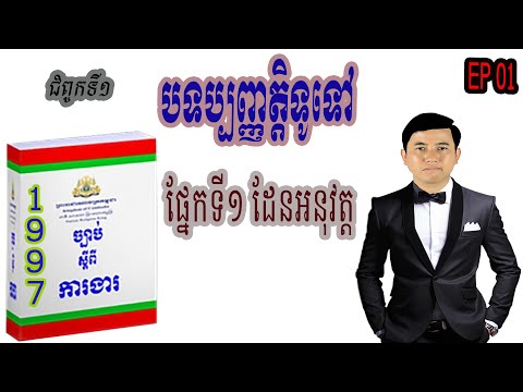 1. ច្បាប់ស្តីពីការងារ,ជំពូកទី១ បទប្បញ្ញត្តិទូទៅ,ផ្នែកទី១ ដែនអនុវត្ត, ប្រភេទនៃកិច្ចសន្យាការងារ,part1