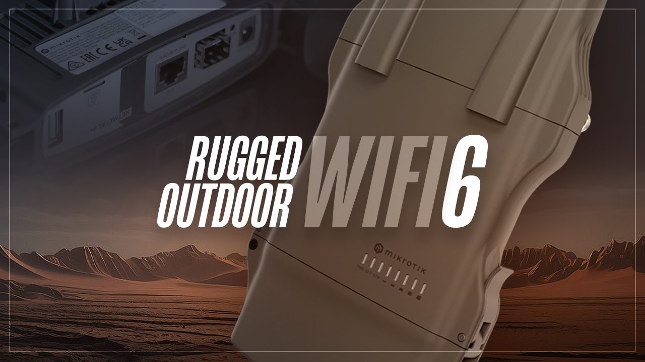 NetMetal ax - extra tough outdoor Wi-Fi 6 access point! - YouTube