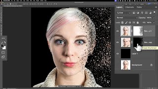 The Particle Dispersion Effect in Photoshop