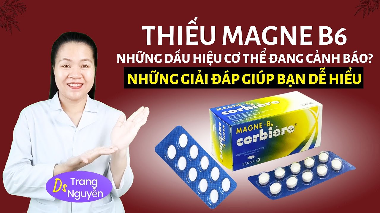 Thiếu Magne B6 Nguy Hiểm Không? Nhận Biết Sớm Để Tránh Mệt Mỏi Kéo Dài