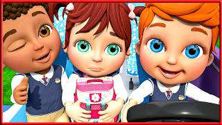 Wheels on the Bus Song &amp; More Lovely Songs for Children | Momo School Theater Cartoon #nurseryrhymes