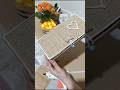 DIY! Cardboard/. ORGANİZE!_#trending #shortsfeed 9/8.!#shortsviral #satisfying #handmade #asmr #cute