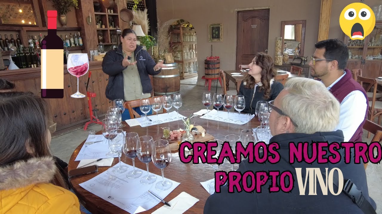 VIVE con NOSOTROS LA EXPERENCIA de HACER tu PROPIO VIN0| Alma Coronel.