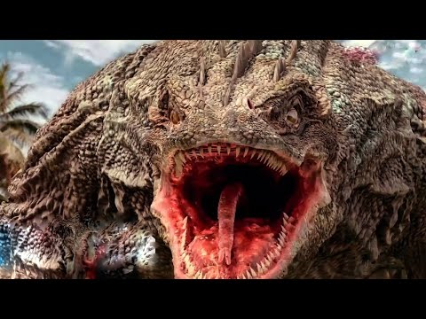 تخيل تروح تصور فيلم اكشن يتحول فيلم رعب وحيوانات عملاقة تهاجمك Varanus Priscus