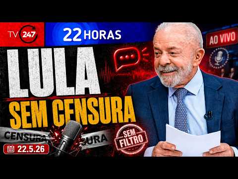 22 horas - Presidente participa de programa na TV Brasil 22.5.26