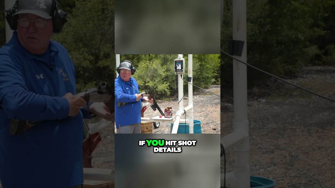 Sporting Clays Shallow Quartering Targets with the Shot Tracker