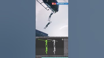 Realistic Character Animation for Short Films using Cascadeur 2025.1 ~ Ragdoll & In-Betweening