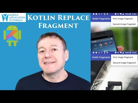 Kotlin on Android development: Switching Fragments with the Menu