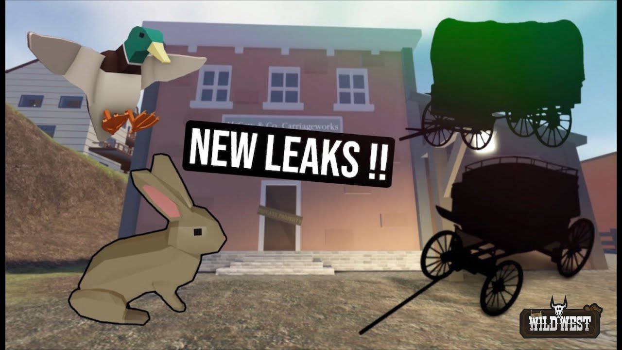 The Wild West New Animals and Wagons (Sneak Peek) | Roblox - YouTube