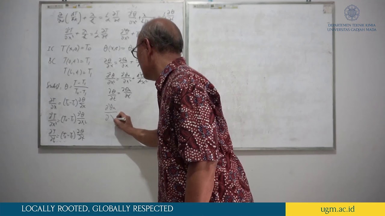 MTK Lec 5. Penyelesaian PD Parsial dengan Separation Variable PD Non Homogen BC Homogen