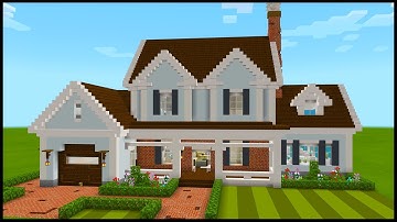 Minecraft: How to Build a Suburban House 8 | PART 3