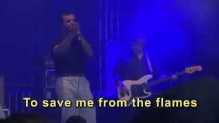 Future Islands - "One Day" LYRICS on screen