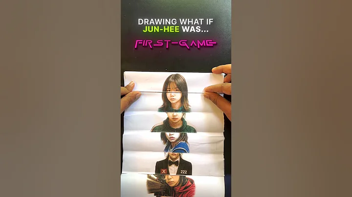 All Faces Of Jun-Hee Player 222 Drawings 💀🔥