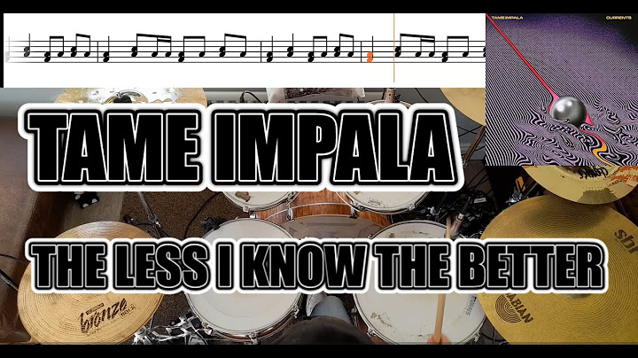 The Less I Know The Better Drums version - Drums performance video thumbnail