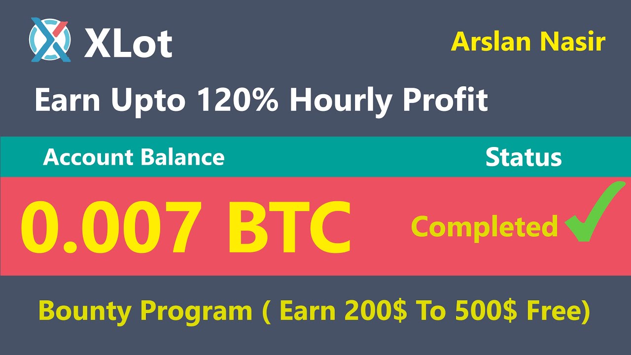XLot.co - Earn Up to 120 % Hourly Profit | Earn Daily $50 Live ...