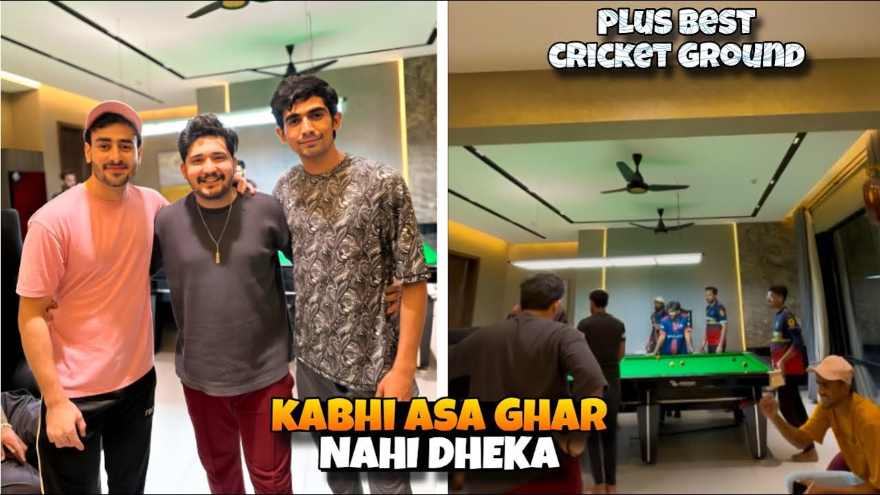 Kabhi aesa ghr n dekha 😱lahore mein siddiqui bhai k ghar ❤️😱 | Plus Best cricket ground 💫