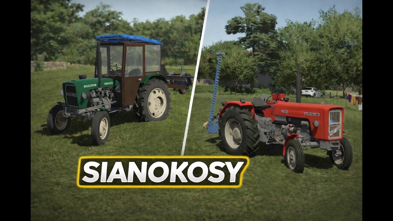 Sianokosy Na Polskiej Wsi😍|Ursus c360&c330| 🔥 FS22 ✔ Time-lapse