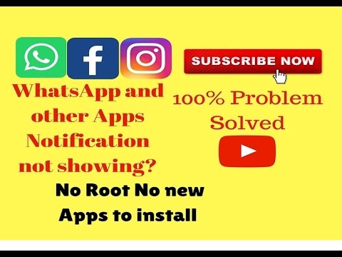 Whatsapp Notification Problem Hindi! 100% Solved