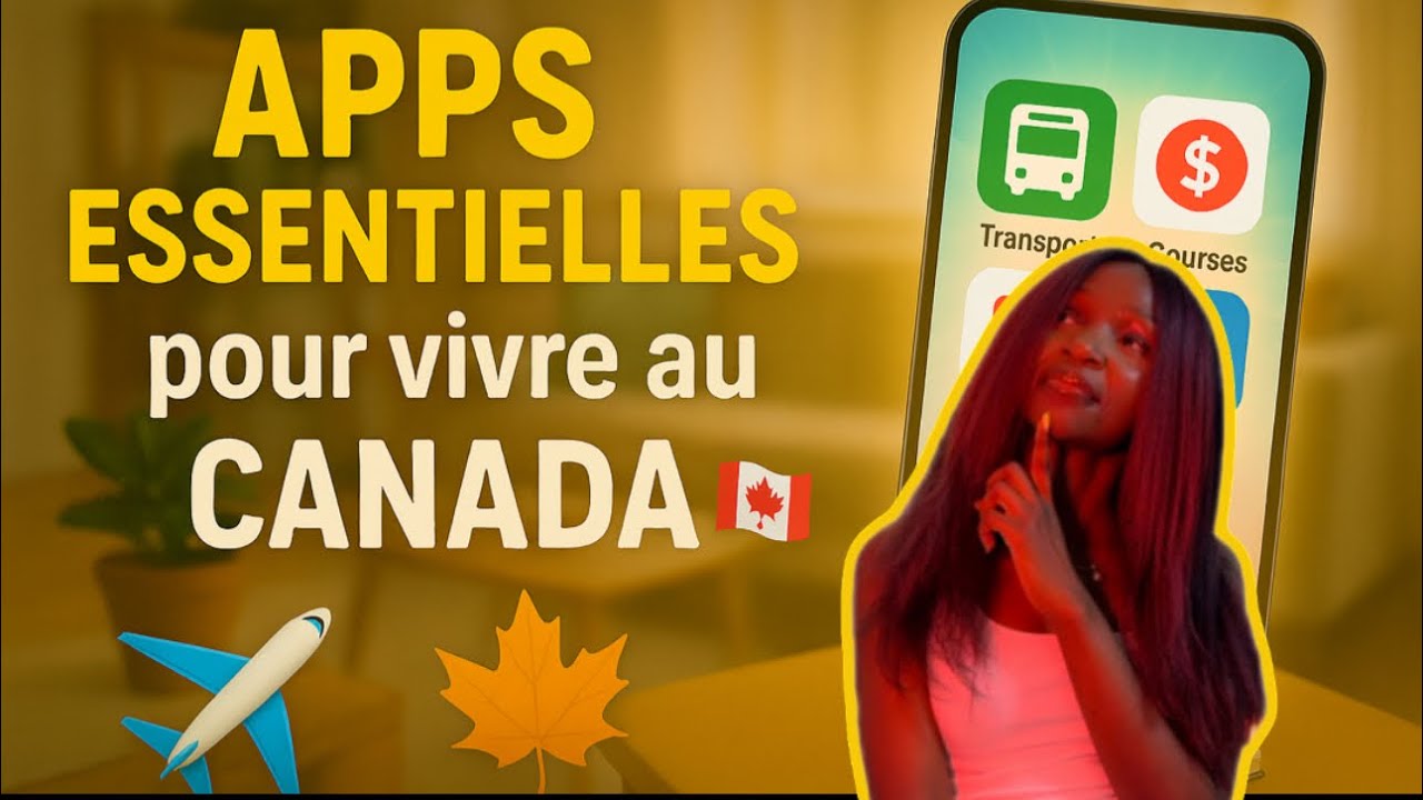 Les applications INDISPENSABLES pour survivre au Canada - YouTube