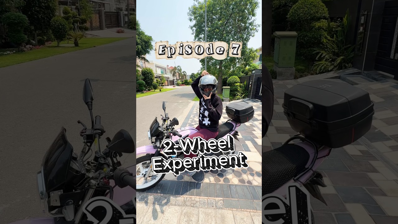 The final challenge! Episode 7 of my 2-wheel experiment 🏍️🐙