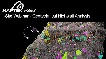 I-Site Webinar - Geotechnical Highwall Analysis