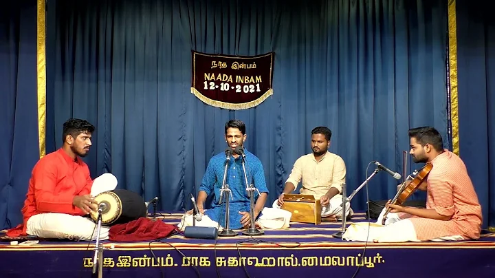 Vidwan Anugrah Lakshmanan Concert based on Krithis...