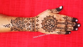 Easy Back Hand Mehndi Design ! Mehandi Design For Hands !