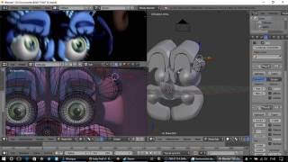 BABY FNAF SL BLENDER part 1