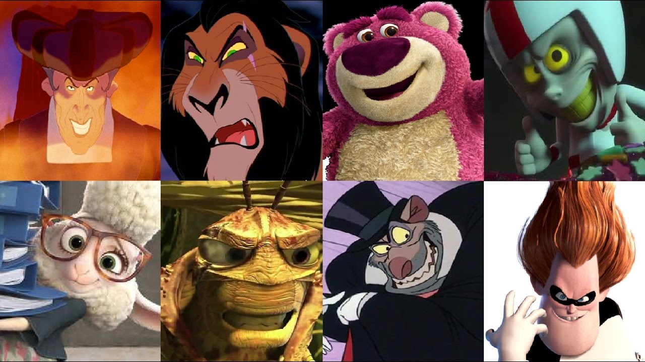 My Top 10 Favorite Pixar Villains Updated Youtube - Vrogue