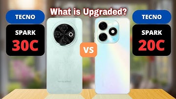Tecno Spark 30C vs Tecno Spark 20C Comparison
