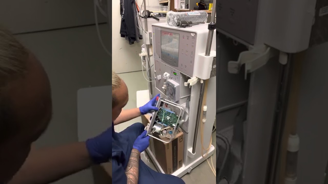 #200 HOW TO CALIBRATE LEVEL DETECTOR ON DIALYSIS MACHINE..